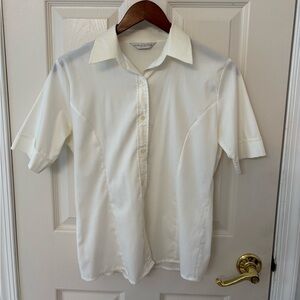 Classic White Women's Blouse